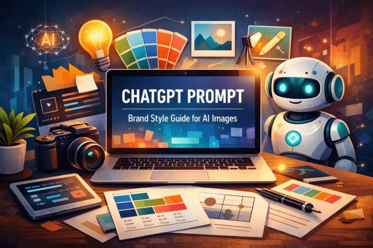 ChatGPT Prompt to Create Brand Style Guide for AI Images (2026 Guide)