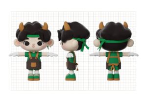 AI Mascot Consistency Grid
