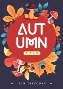 professional seasonal campaign graphic with clean layout