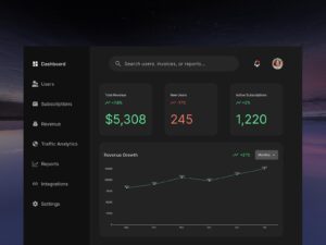 typography focused newsletter header simple modern text layout