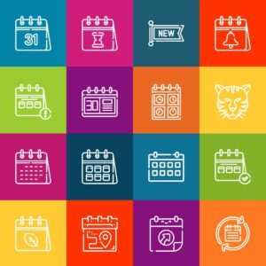 prompt for icon set minimal line icons style