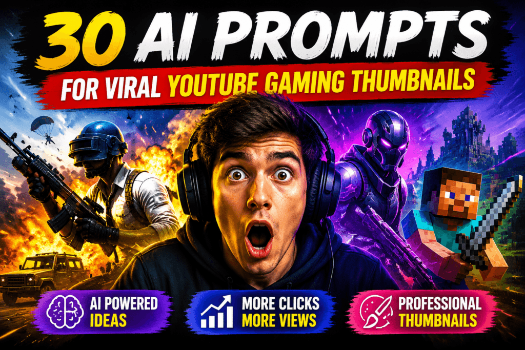 AI gaming thumbnail generator