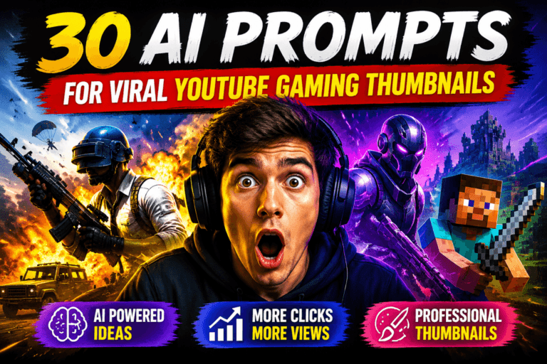 AI gaming thumbnail generator
