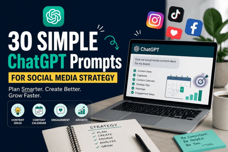 ChatGPT prompts for social media strategy