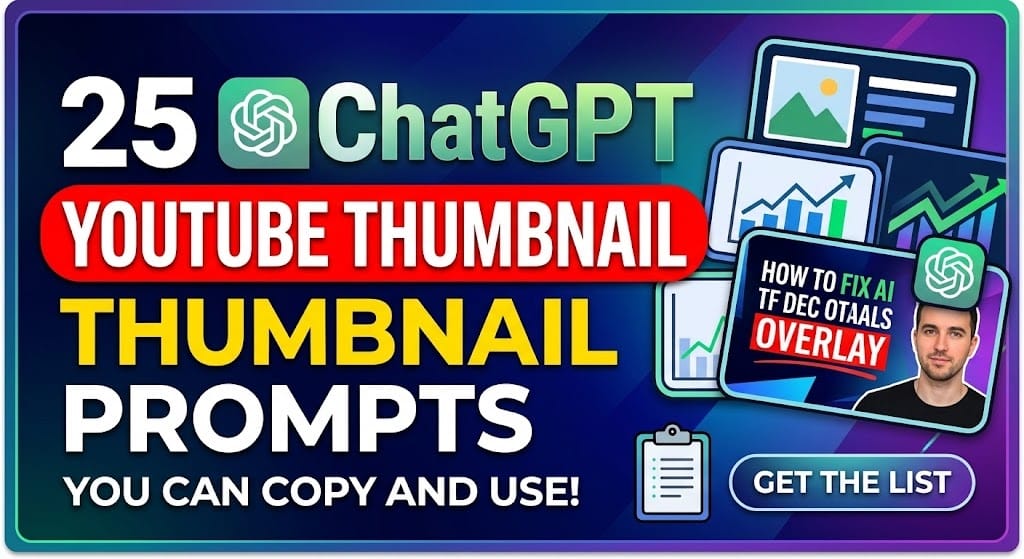 ChatGPT YouTube Thumbnail Prompts